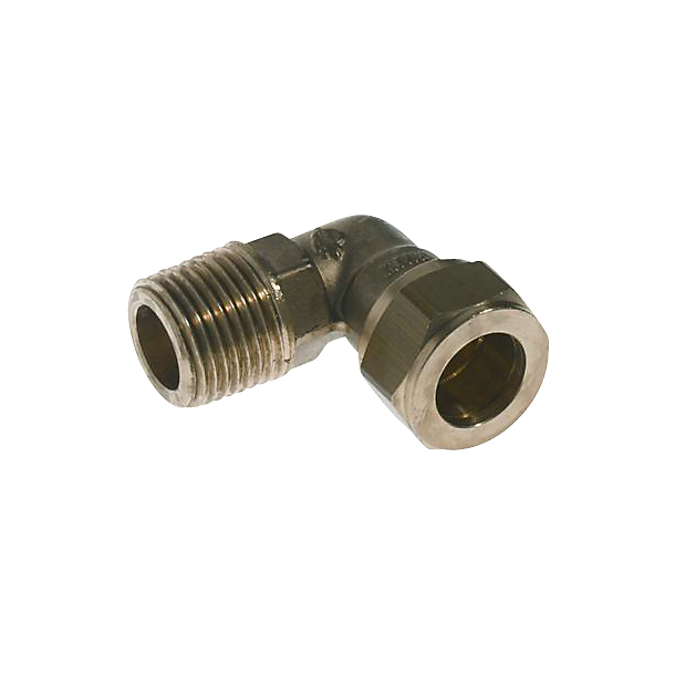 VSH kompressionsovergang vinkel 1/2" - 15 mm nippel