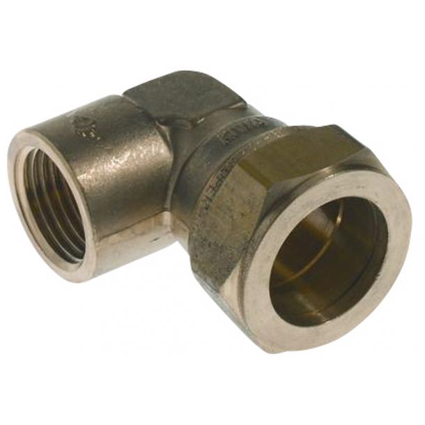 VSH kompressionsovergang vinkel 1/2" - 12 mm muffe