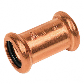 Altech kobber Cu press lige muffe 15 mm