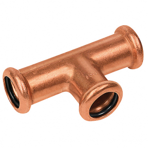 Altech kobber Cu press tee 12 mm lige