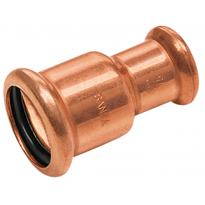 Altech kobber Cu press reduktion 15 x 12 mm med to muffer