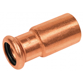 Altech kobber Cu press reduktion 15 x 12 mm med en muffe