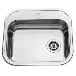 Juvel stlvask 480x340mm med basketstrainer, blank K480B