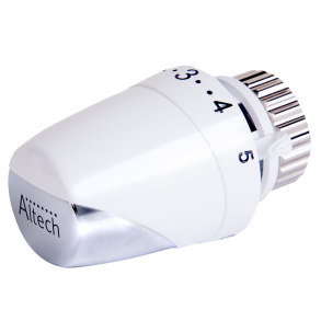 flerelement til radiator, M30 x 1,5, krom/hvid