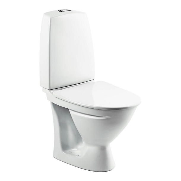 Leveret og monteret If Sign toilet 6832 Hvid Universalls kort model (P-ls)