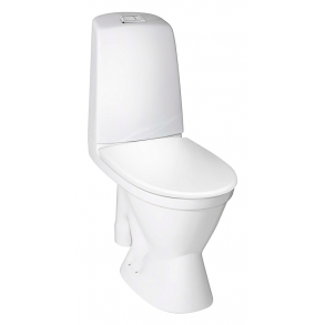 Leveret & monteret Gustavsberg Nautic Toilet 1591. ben S-ls og stor fod