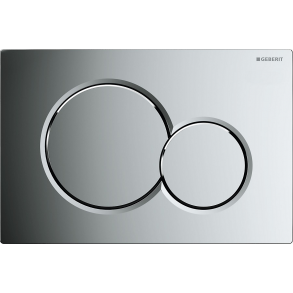 Geberit betjeningsplade Sigma01 blankforkromet