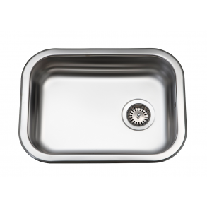 Juvel K480 kkkenvask 340x480mm med strainer, mat K480