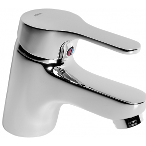 Leveret & monteret B�rma Slimline H�ndvaskarmatur krom 1-grebs uden bundventil