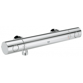 Leveret & monteret Grohe Grohtherm 1000 Cosmopolitan M Termostatbatteri med metal greb