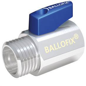 Broen Ballofix kuglehane 1/2