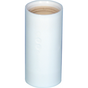 Hvid Purus samlemuffe, 32 mm