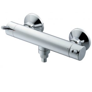 Brma A2 Brusearmatur krom 2-grebs afg. ned 3/4