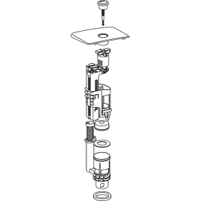 Gustavsberg U2 Ombygningsst komplet Duo til Nordic 300-serien 1993-2002